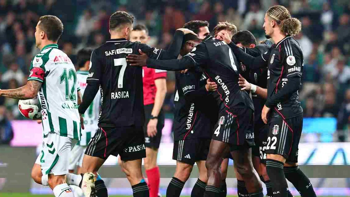 Tümosan Konyaspor 0-2 Beşiktaş (Maç Sonucu)