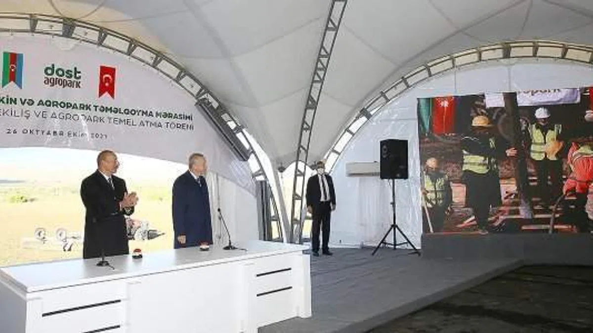 Aliyev: Zengilan'daki Dost Agropark projesi örnek olacak