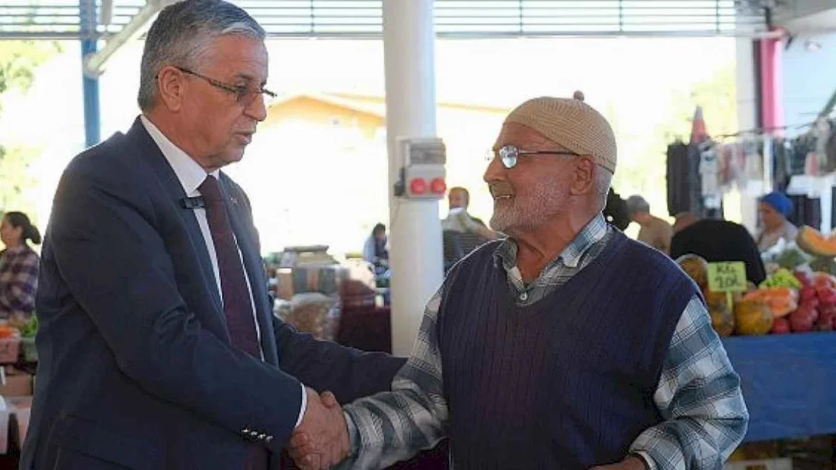 Göynük kapalı pazar yeri hizmete girdi