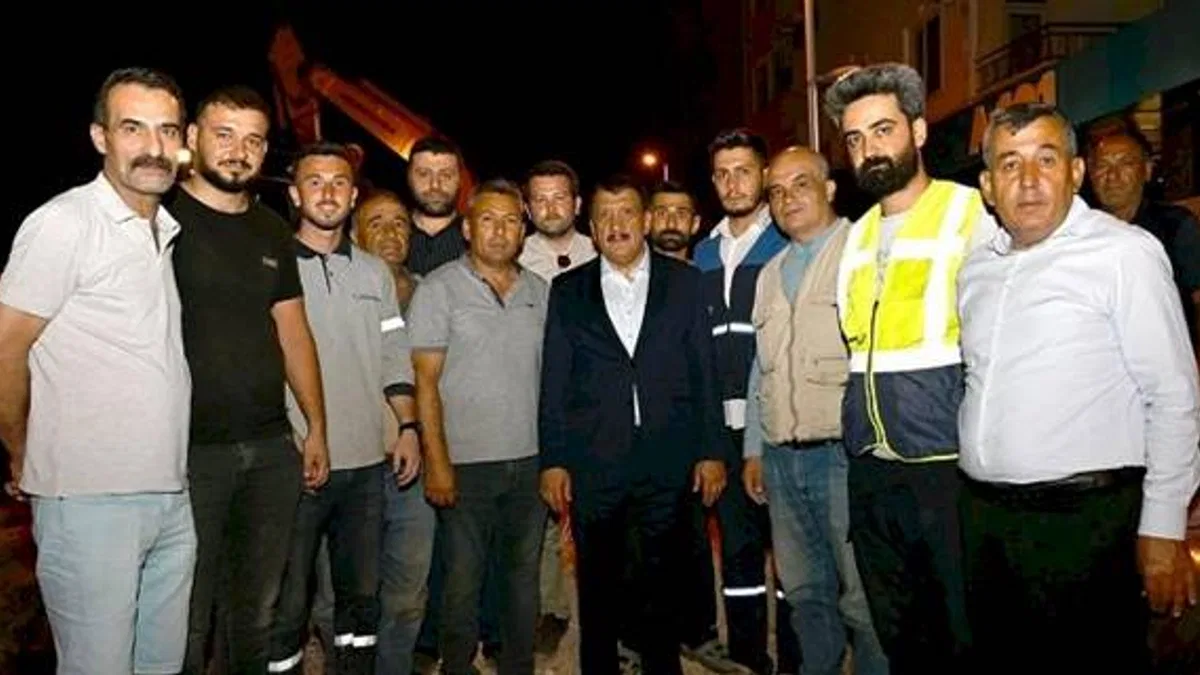 MASKİ çalışanları destan yazıyor