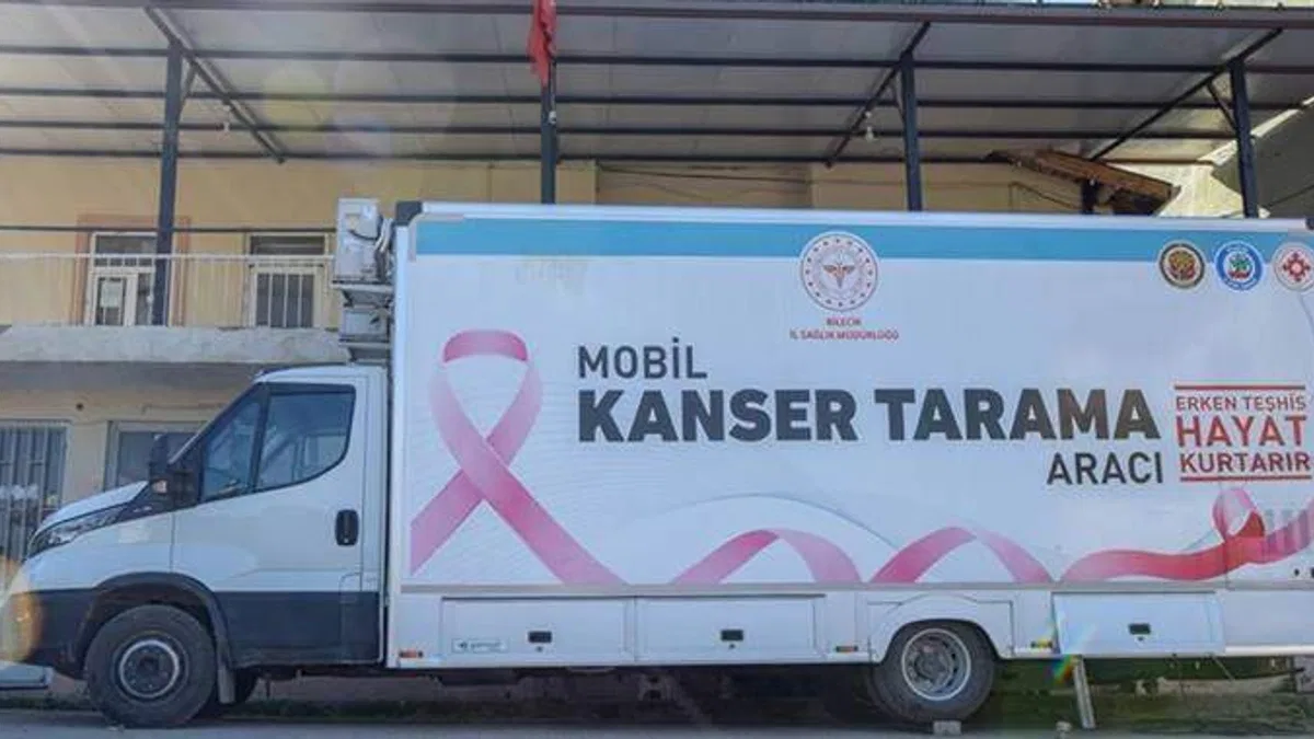 Kanserde erken teşhis için Bilecik'in köylerini geziyorlar