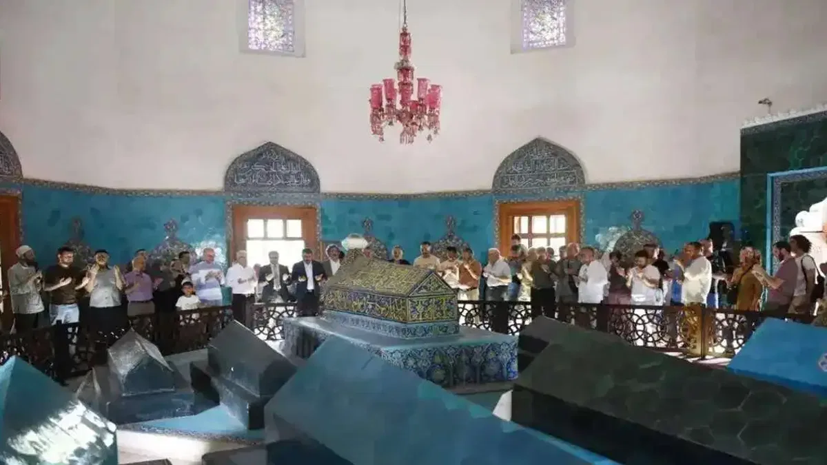Çelebi Mehmet Bursa'da anıldı