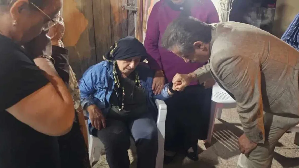 Artvin Milletvekili Faruk Çelik’ten acılı aileye taziye ziyareti