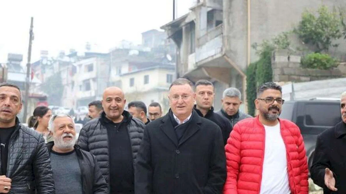 Hatay'da Başkan Savaş halkla buluştu