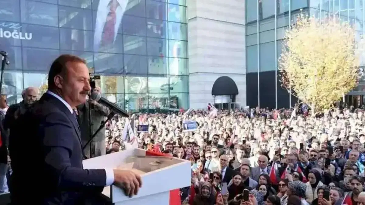 158. parti oldu... Anahtar Parti'den ilk mesajları verdi
