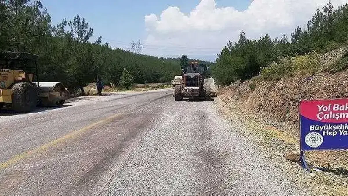 10 İlçede Asfaltlama Çalışmaları Devam ediyor