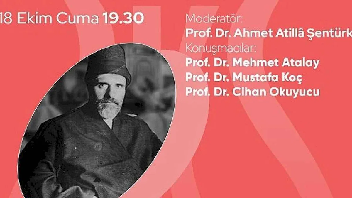 Tâhir'ül-Mevlevî paneli, 18 Ekim Cuma akşamı Zeytinburnu Kültür Sanat'ta gerçekleşecek.
