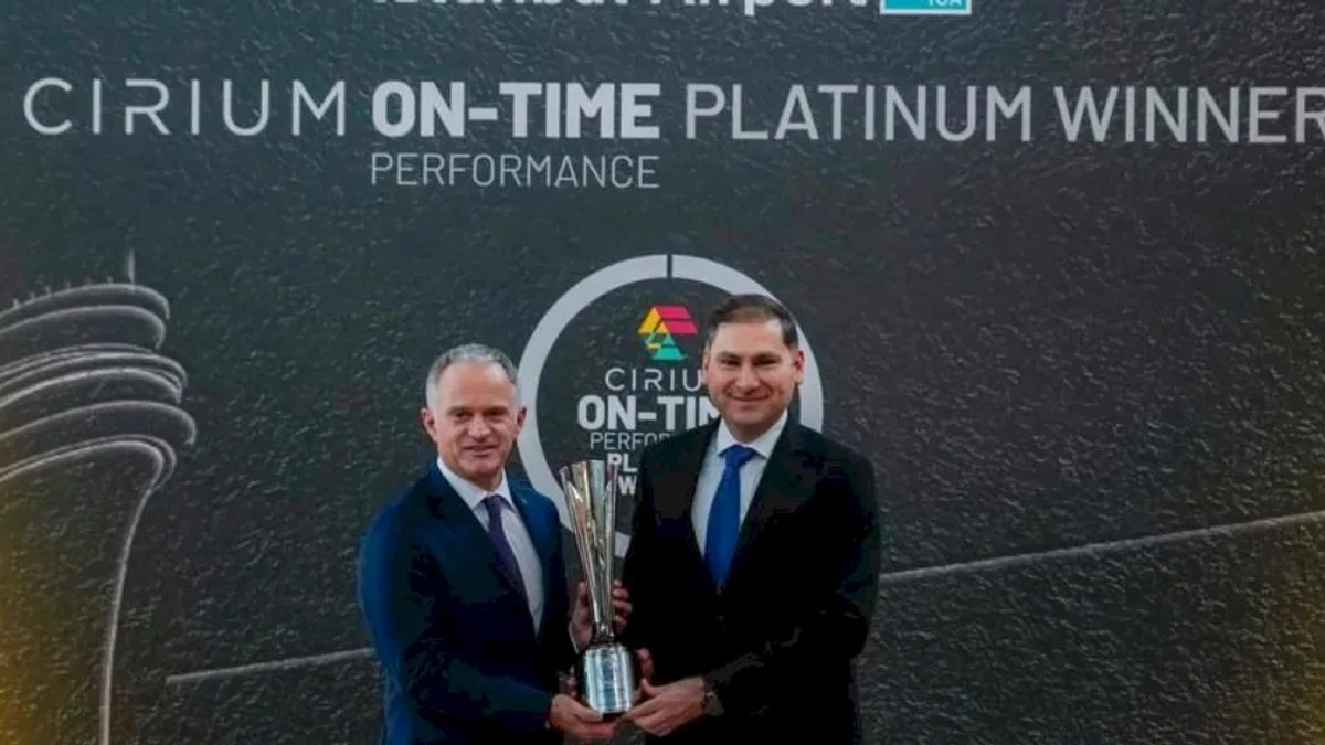 İGA İstanbul Havalimanı'na 'Platin Ödül'