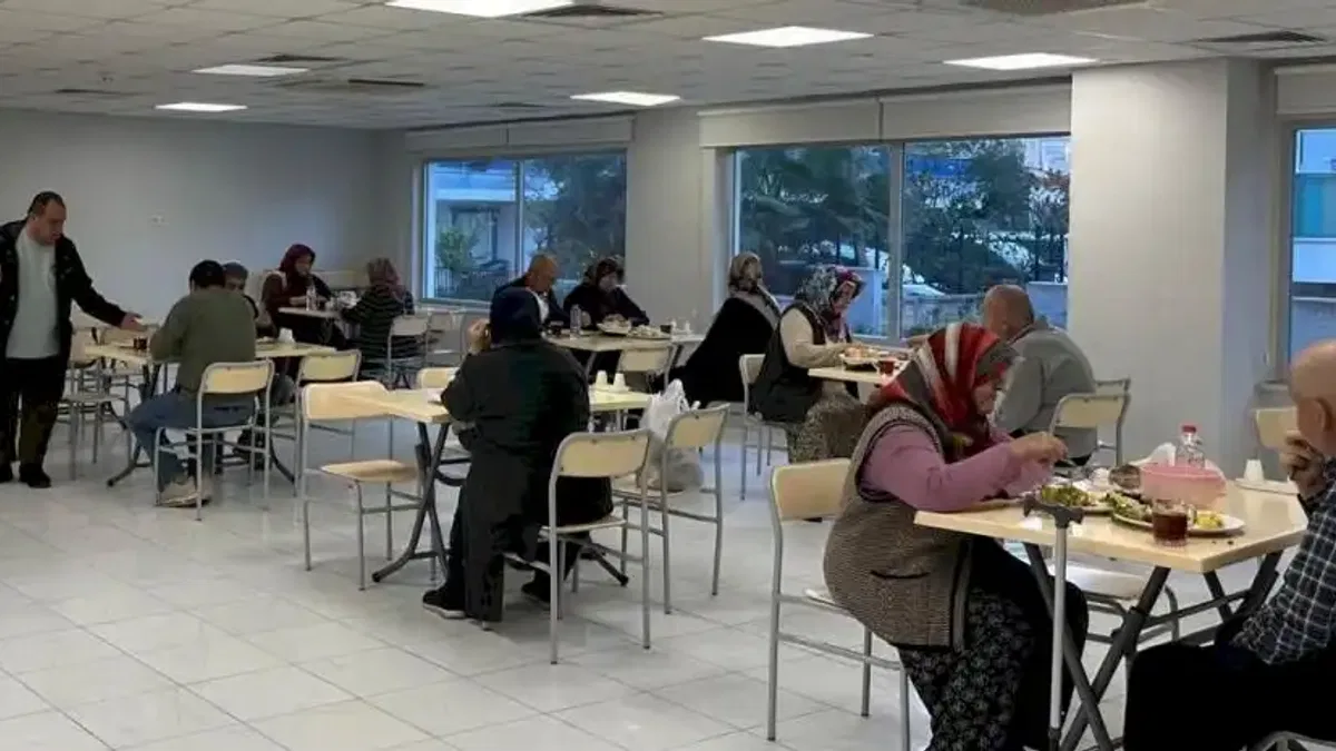 Antalya'da sosyal tesis ikinci evleri oldu