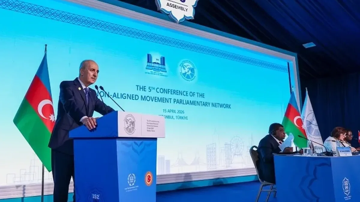 Kurtulmuş: Bağlantısızlar adaletsizliklere karşı sessiz kalmadı