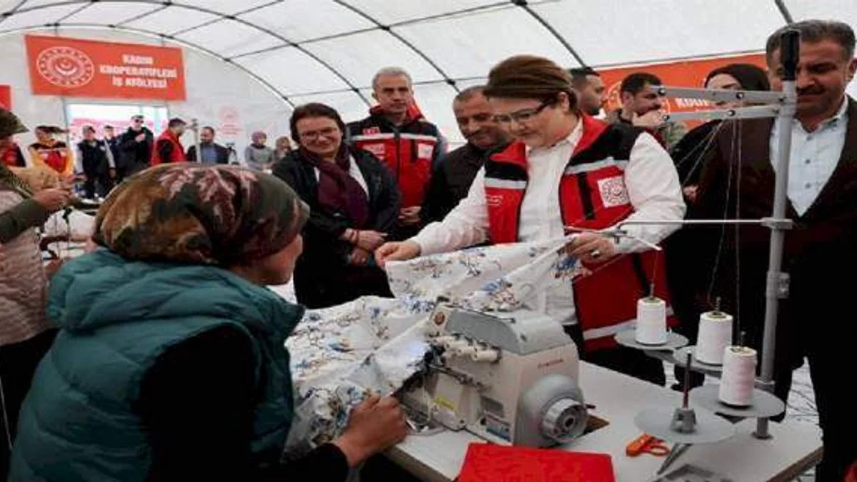 Afetzede kadınlara ekonomik teşvik