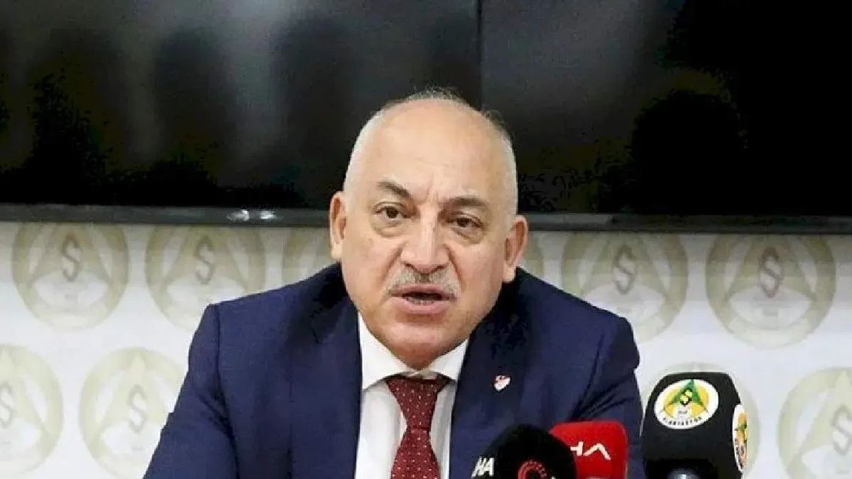 TFF Başkanı Mehmet Büyükekşi konuştu