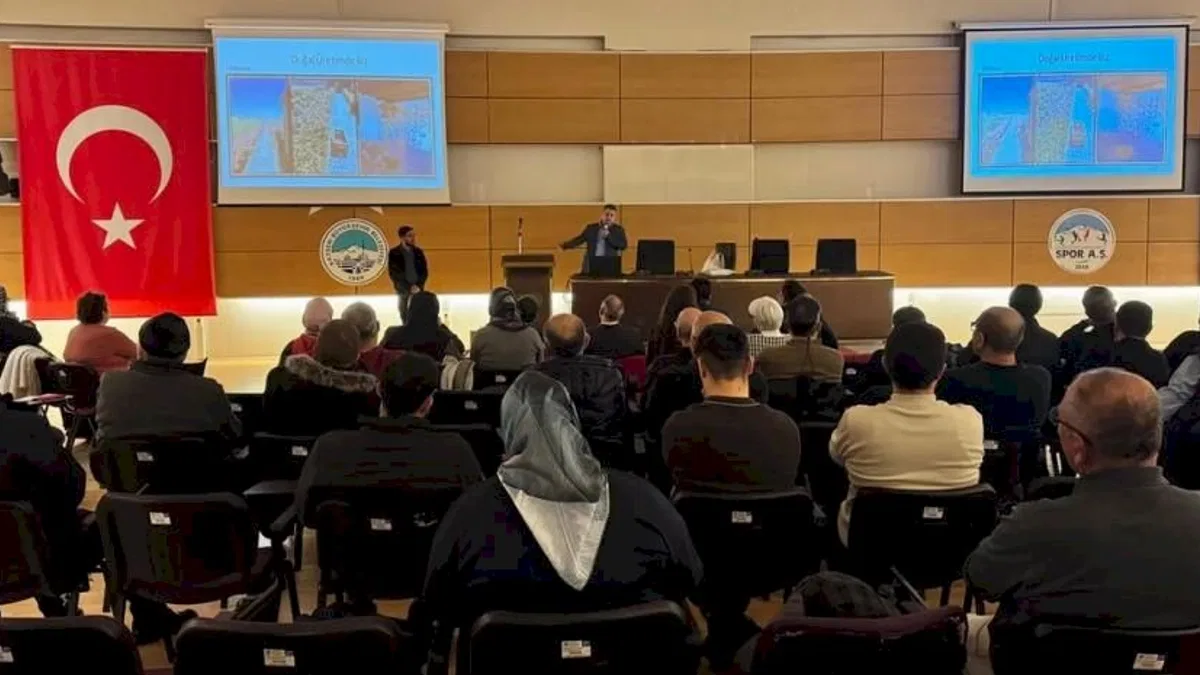 Kayseri Büyükşehir'den organik tarım eğitimi