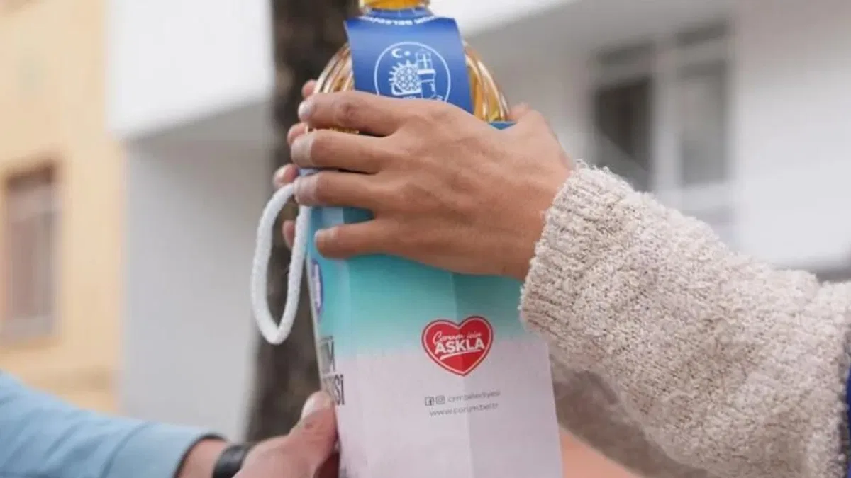 Çorum’da binlerce aileye Ramazan yardımı