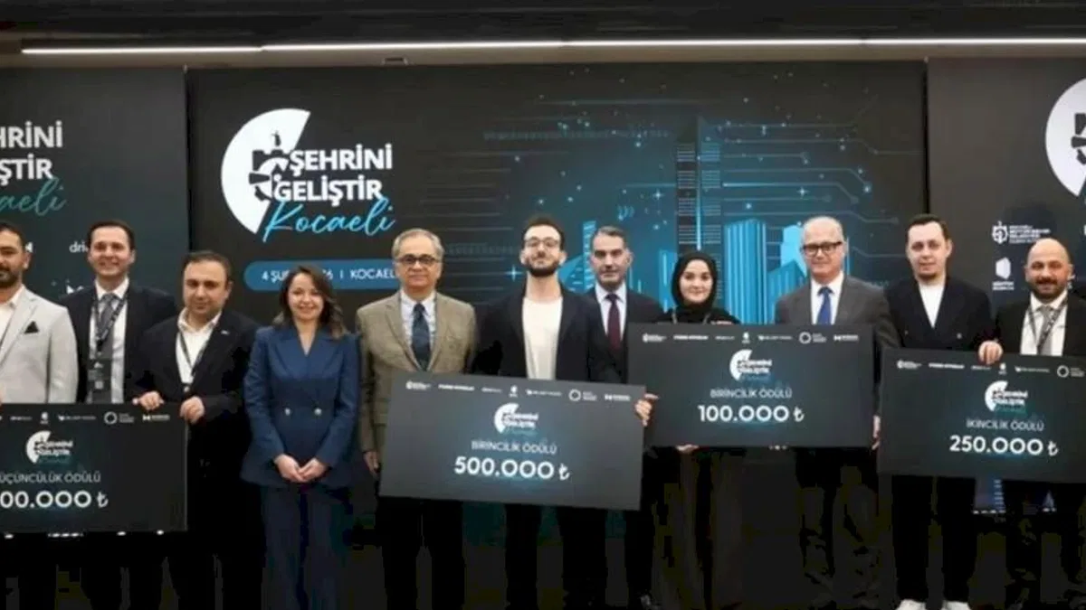 Kocaeli için yenilikçi projeler ödüllendirildi
