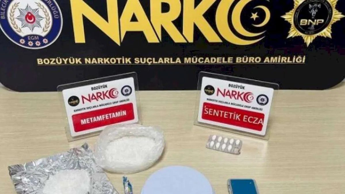 Bilecik Bozüyük'te uyuşturucu operasyonu: 3 tutuklama