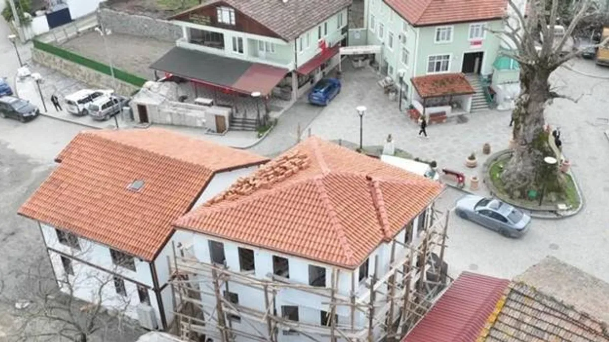 Tarihi yapı Büyükşehir’le gün yüzüne çıkıyor