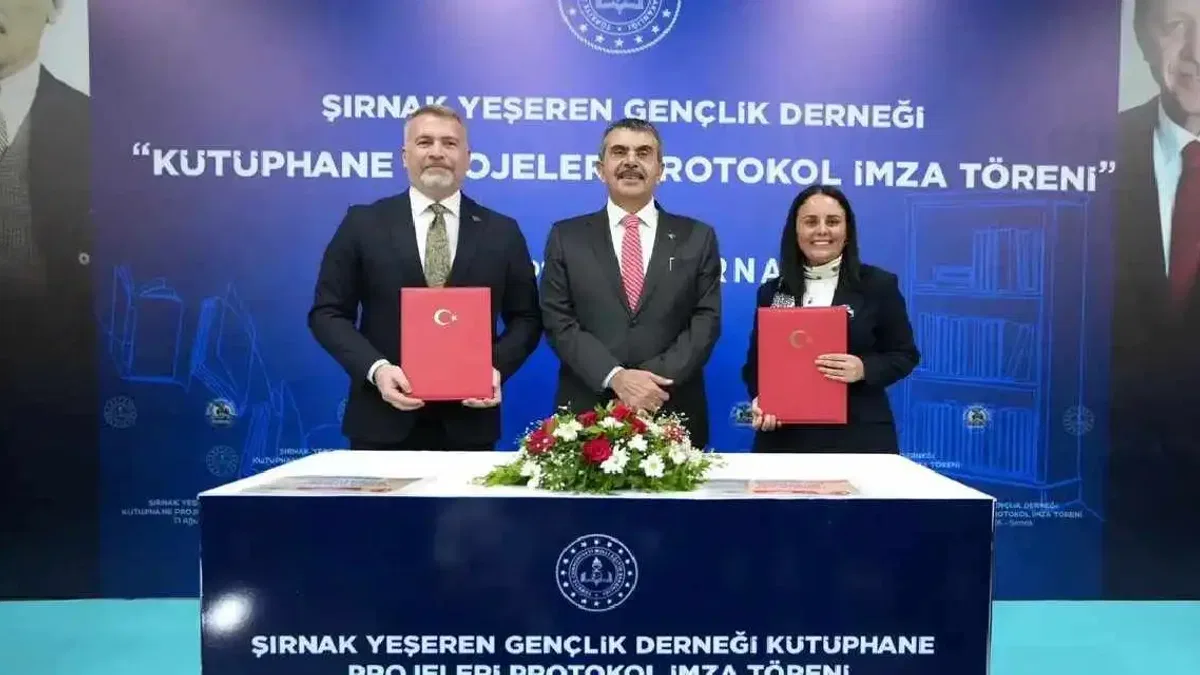 Şırnak’ta öğrenciler için kütüphane iş birliği