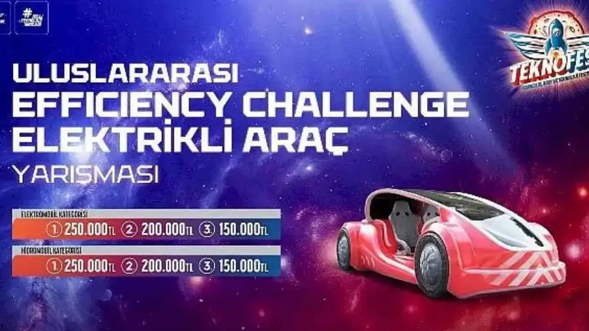 TEKNOFEST'te Elektrikli Araçların Final Heyecanı Başladı