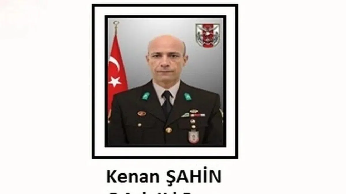 MSB: Rahatsızlanan Piyade Astsubay Kıdemli Başçavuş şehit oldu