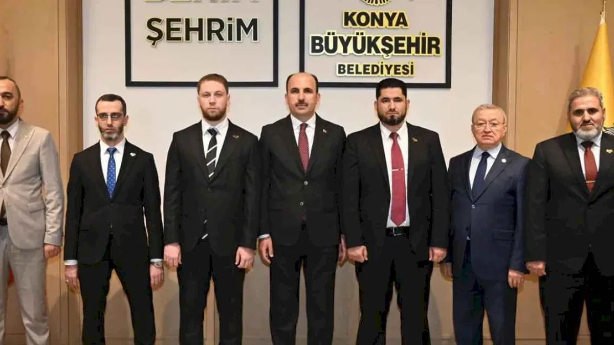 UCLG-MEWA kongresi için Konya’da diplomatik buluşma