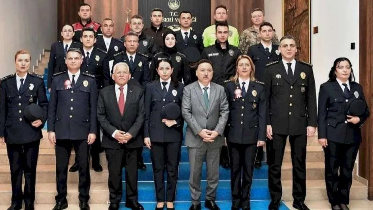 Kayseri Büyükşehir emniyet teşkilatını ağırladı