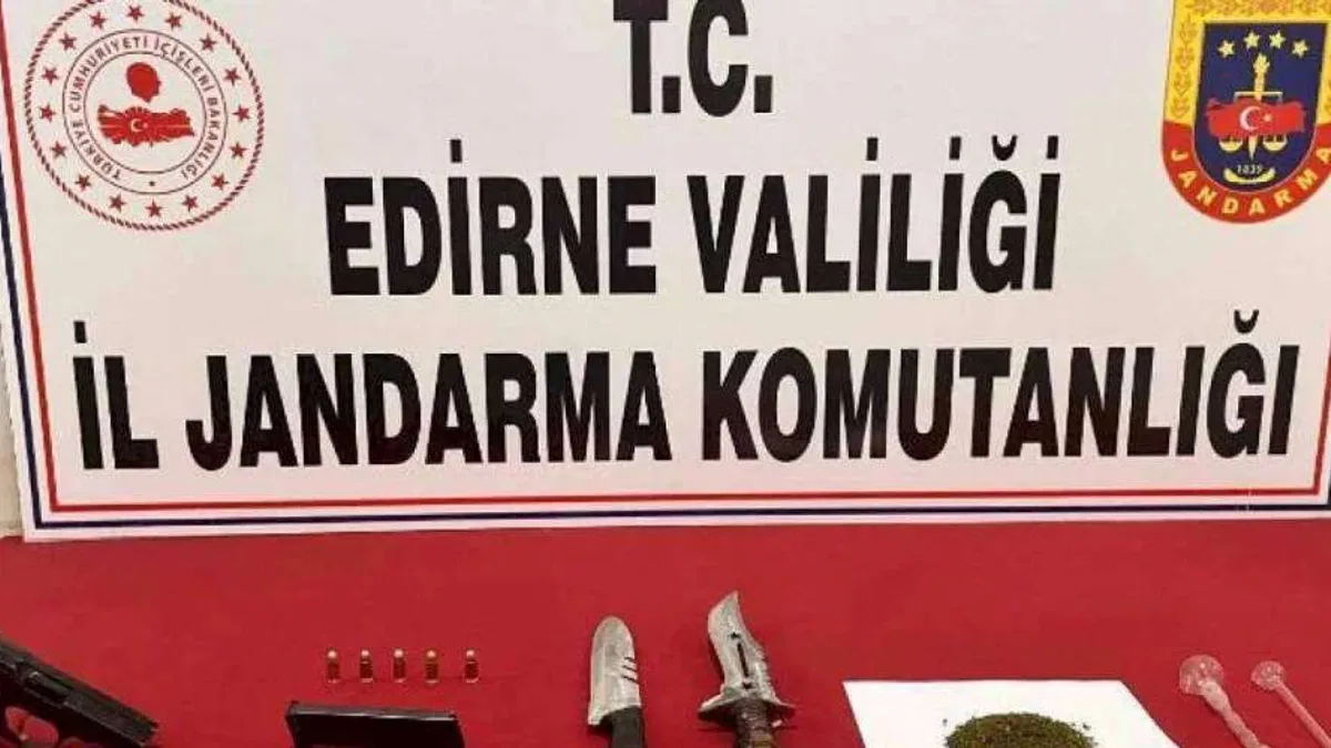 Enez'de kaçakçılık operasyonu