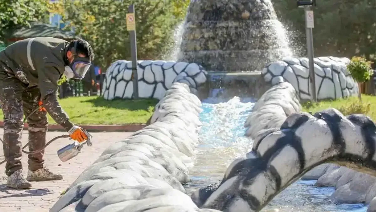 Keçiören'in parkları yenileniyor