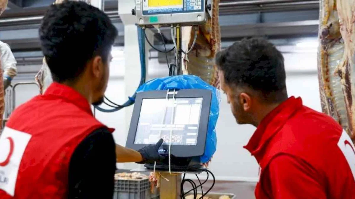 4,2 milyon sofraya kurban bereketi
