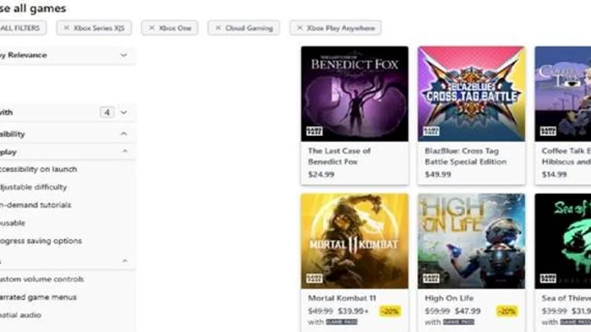 Xbox Mayıs Güncellemesi: Mağaza Filtre Seçenekleri, Gamepad Batarya Sorununa Çözüm