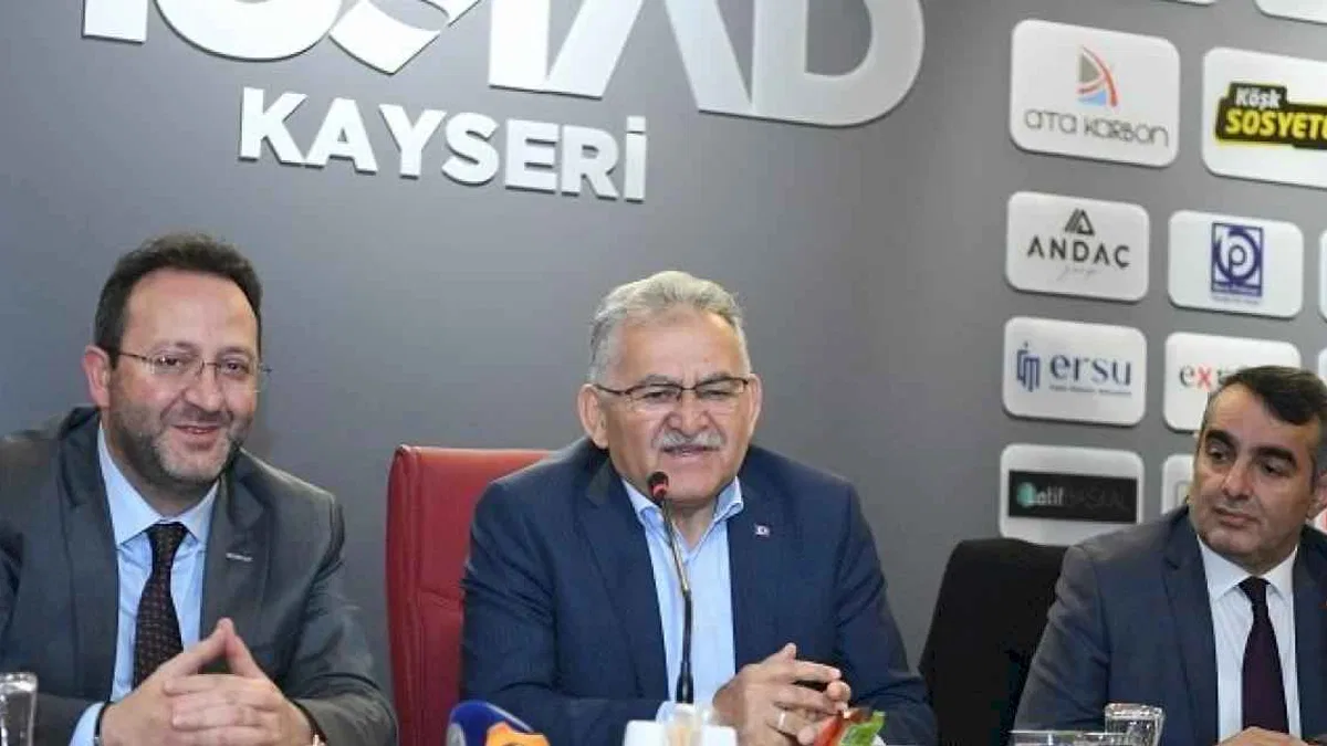 MÜSİAD Kayseri Başkan Büyükkılıç'ı ağırladı