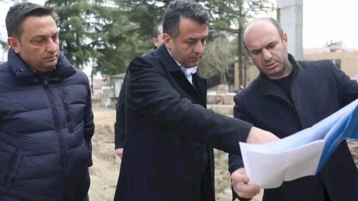 Samsun'da Başkan Doğan projeleri yerinde inceledi