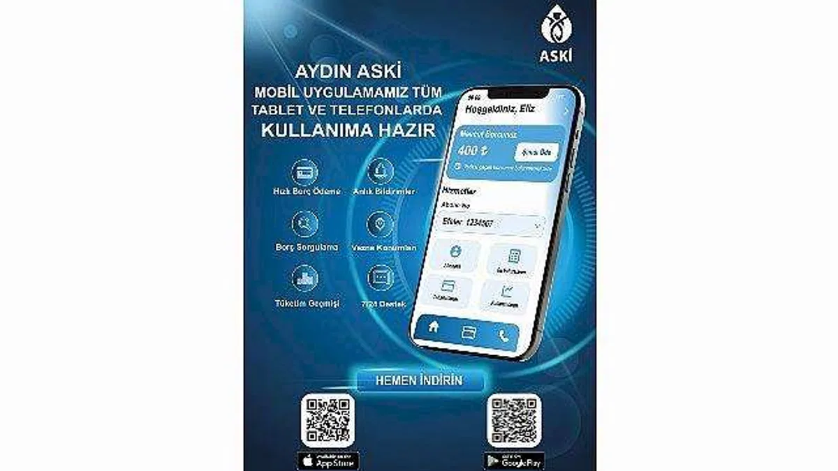 Başkan Çerçioğlu'ndan Dijital Hizmet Adımı: ASKİ Mobil Uygulaması Aydınlıların Hizmetinde