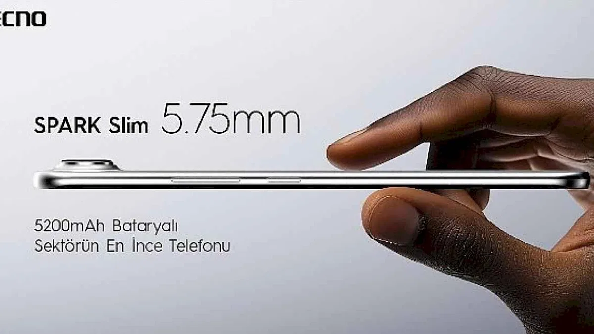 Dünyanın En İnce Telefonu TECNO SPARK Slim, MWC'de Görücüye Çıkıyor
