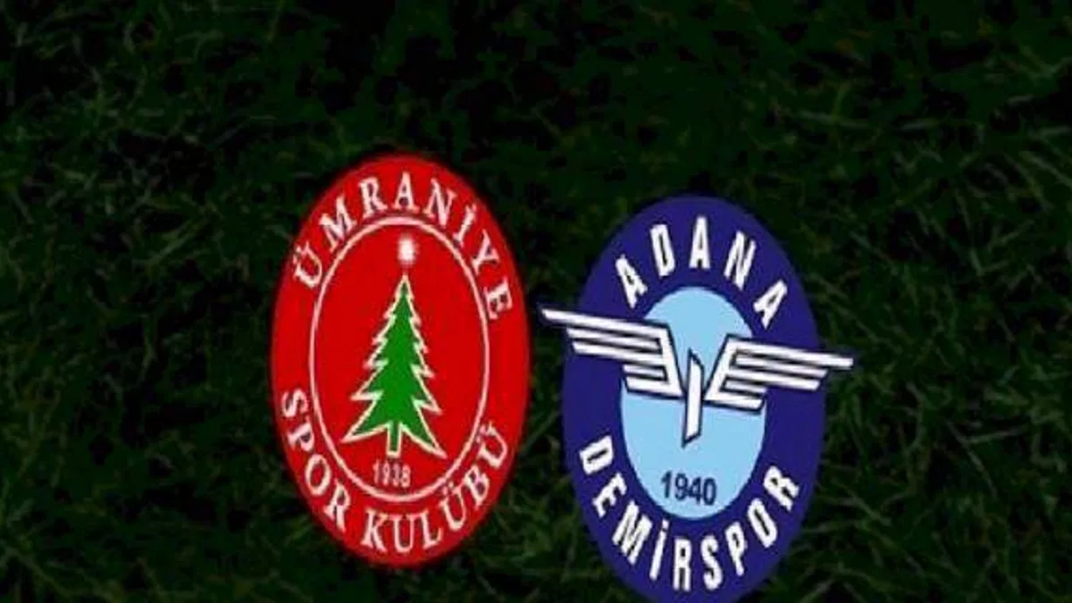 Ümraniyespor - Adana Demirspor CANLI İZLE (Ümraniyespor - Adana Demirspor canlı anlatım)