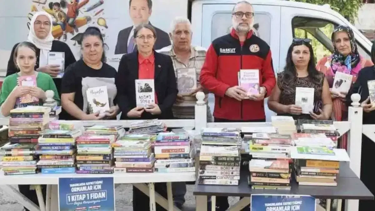 Bursa Osmangazi'de kitaplar fidana dönüşüyor