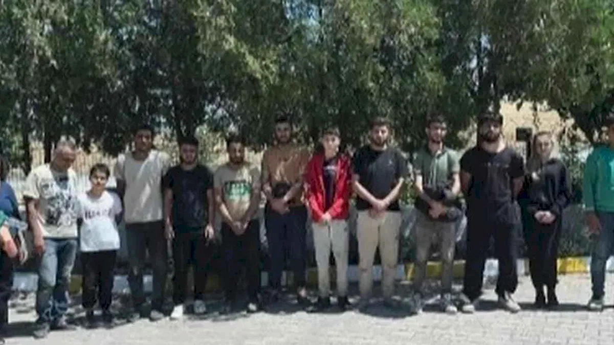 Edirne'de 40 düzensiz göçmen yakalandı