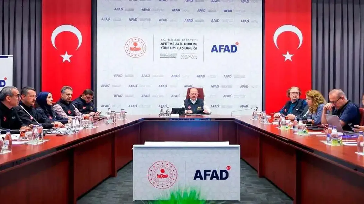 AFAD'dan orman yangınlarına karşı koordinasyon eğitimi