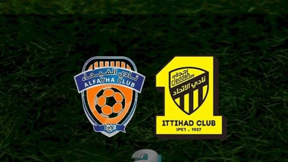 Al Fayha - Al Ittihad maçı ne zaman? Saat kaçta? Hangi kanalda? | Suudi Arabistan Pro Lig