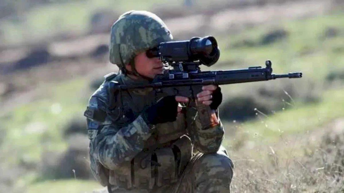 Irak ve Suriye'nin kuzeyinde 36 terörist etkisiz!