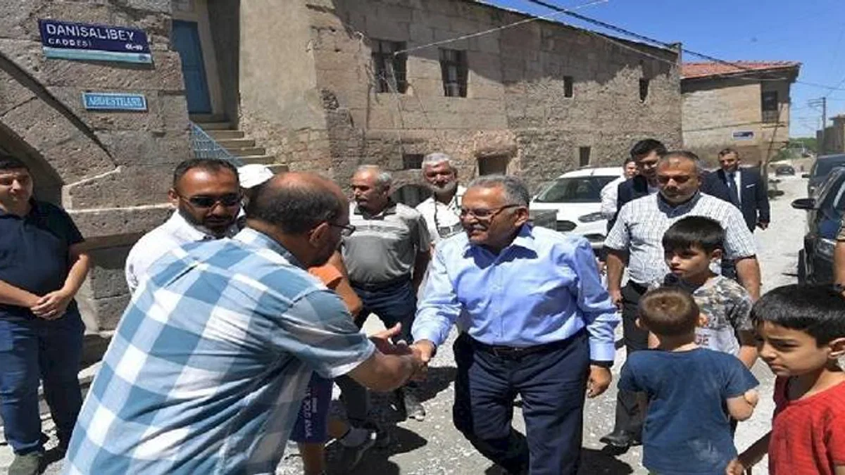 Kayseri Büyükşehir'den doğal gaz çalışmalarına inceleme
