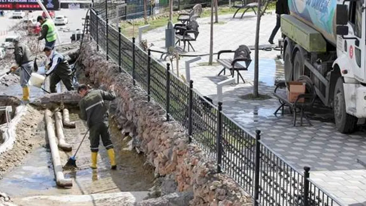 Büyük Keçiören Şelalesi’nde temizlik