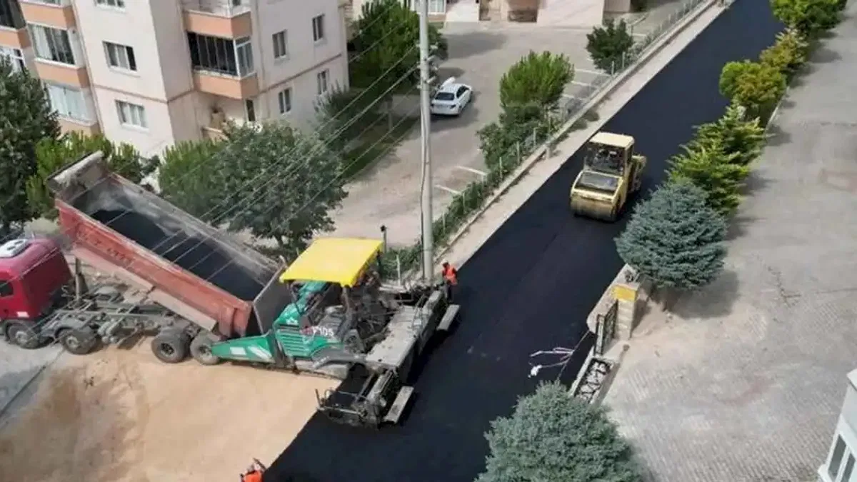 Bursa İnegöl'de Esentepe asfalta kavuşuyor