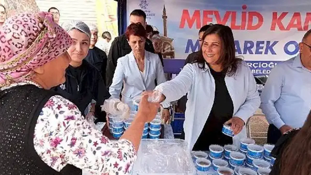 Aydın Büyükşehir Belediyesi'nden 28 Farklı Noktada Mevlid Kandili Hayrı