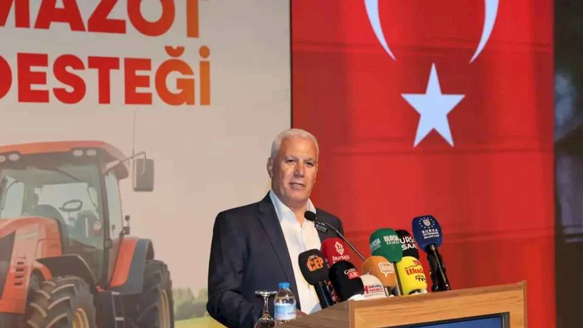 Bursa Büyükşehir’den yüzde 100 hibeli mazot desteği