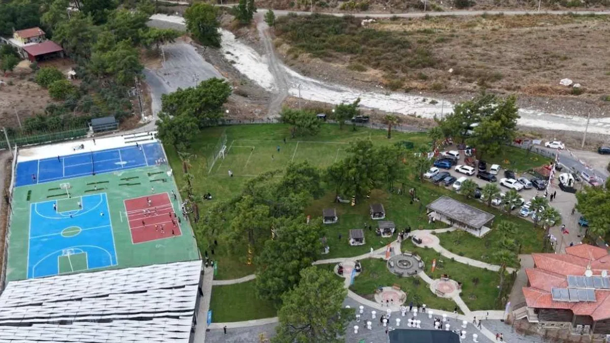 Muğla'da Asparan Kamp ve Spor Tesisleri Hizmete Girdi