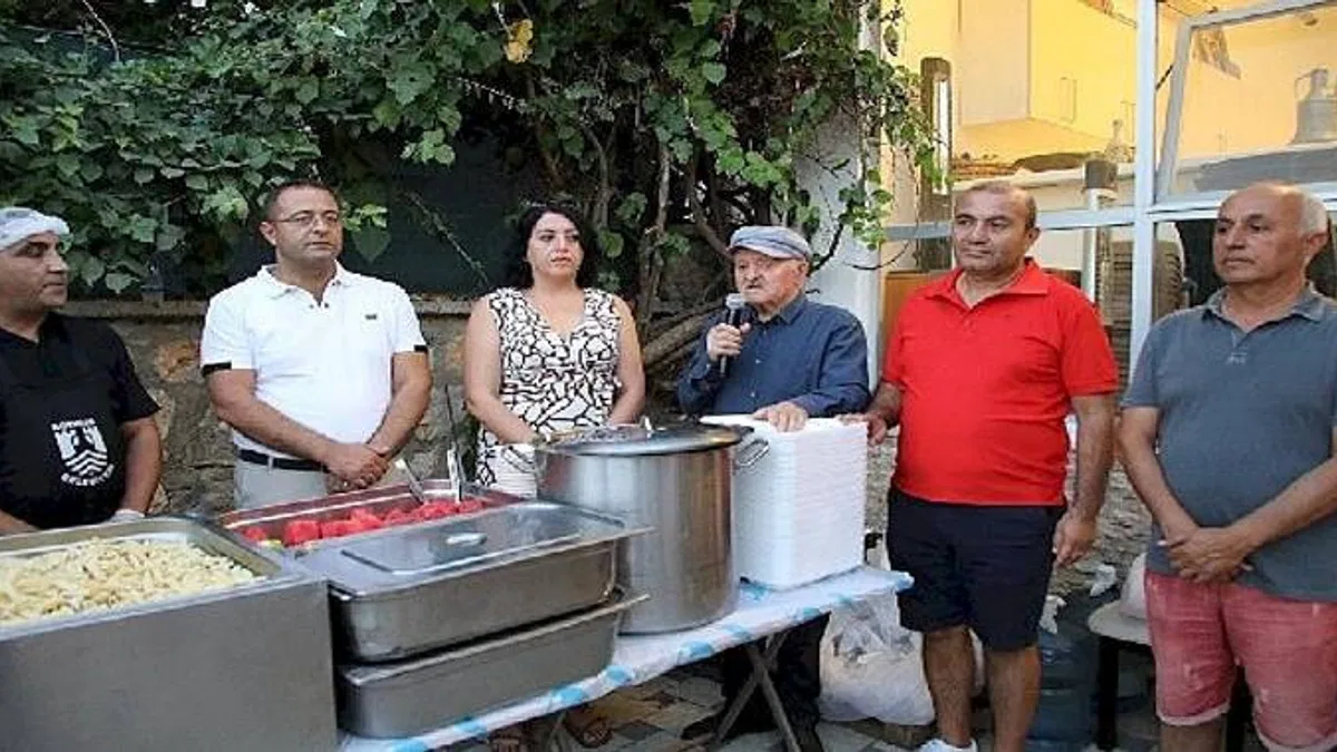 Muharren ayı orucunun iftar yemeği gerçekleşti