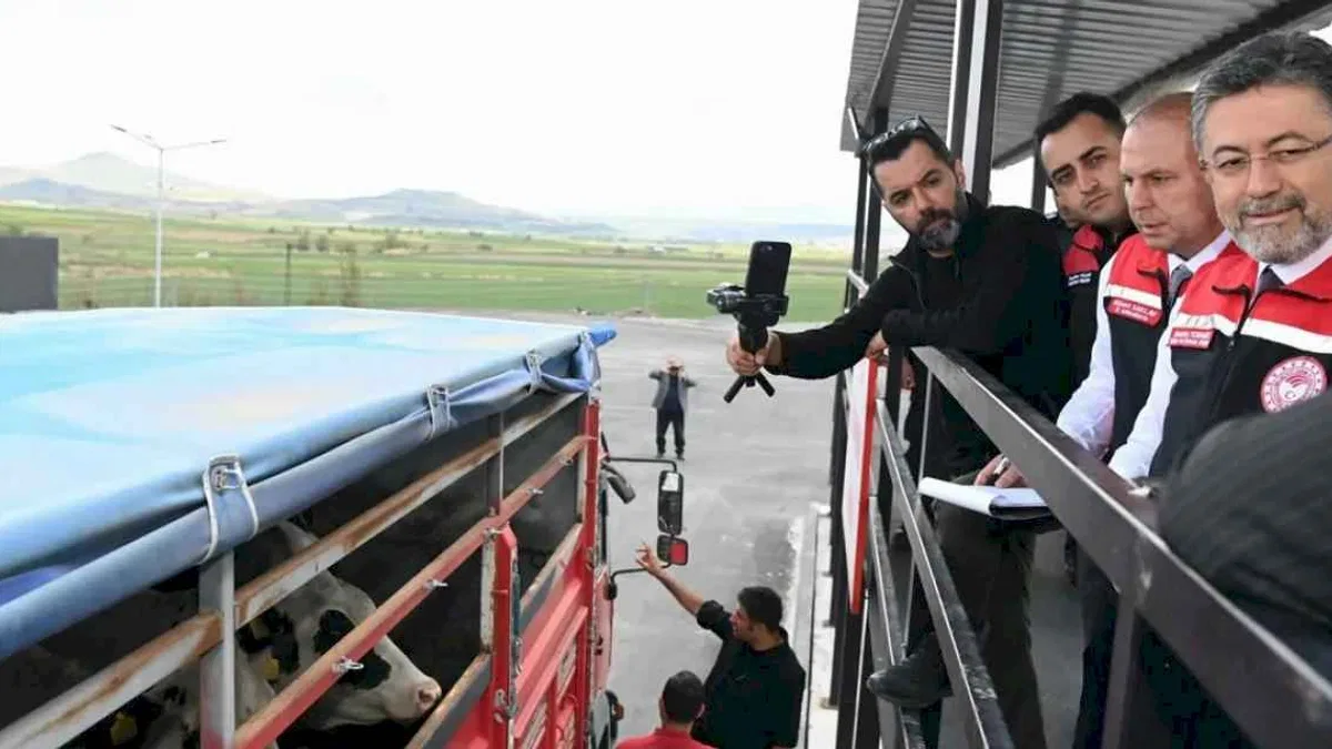 Kayseri'de veteriner yol kontrol ve denetim istasyonu faaliyette