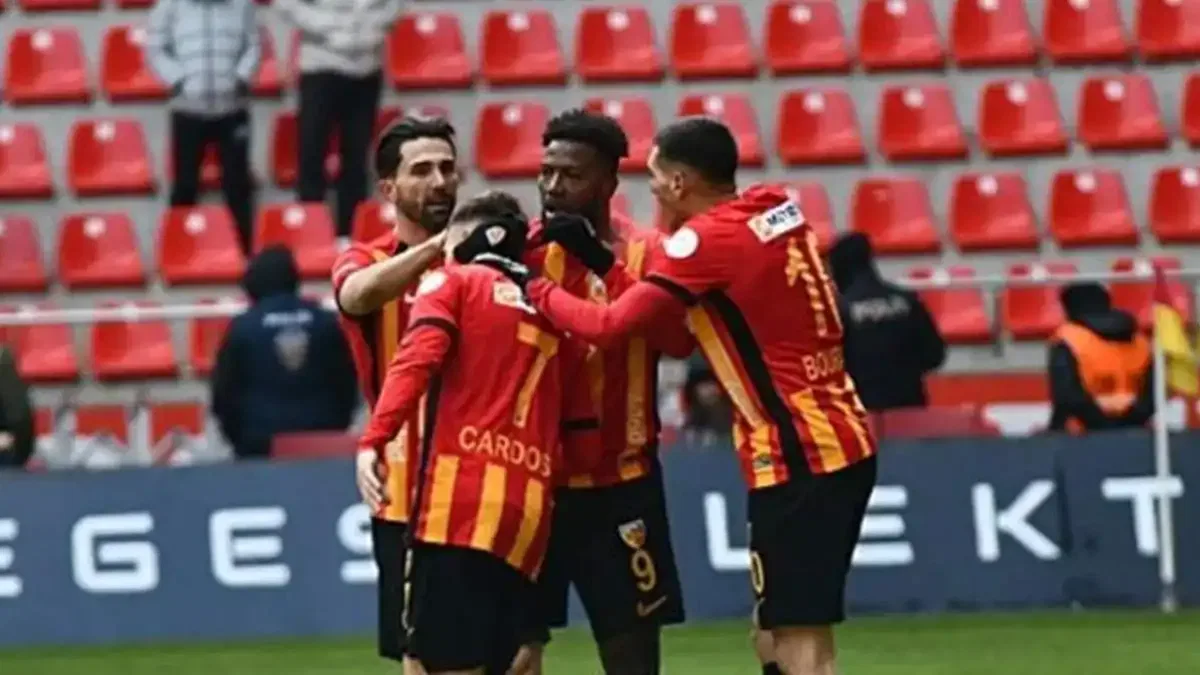 Bellona Kayserispor 1-0 Göztepe (Maç Sonucu) Kayseri'de kritik galibiyet!