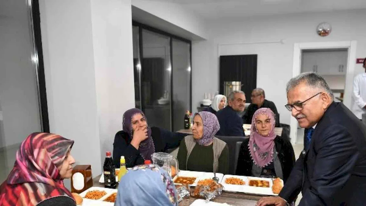 Başkan Büyükkılıç’tan gönüllere dokunacak projeler